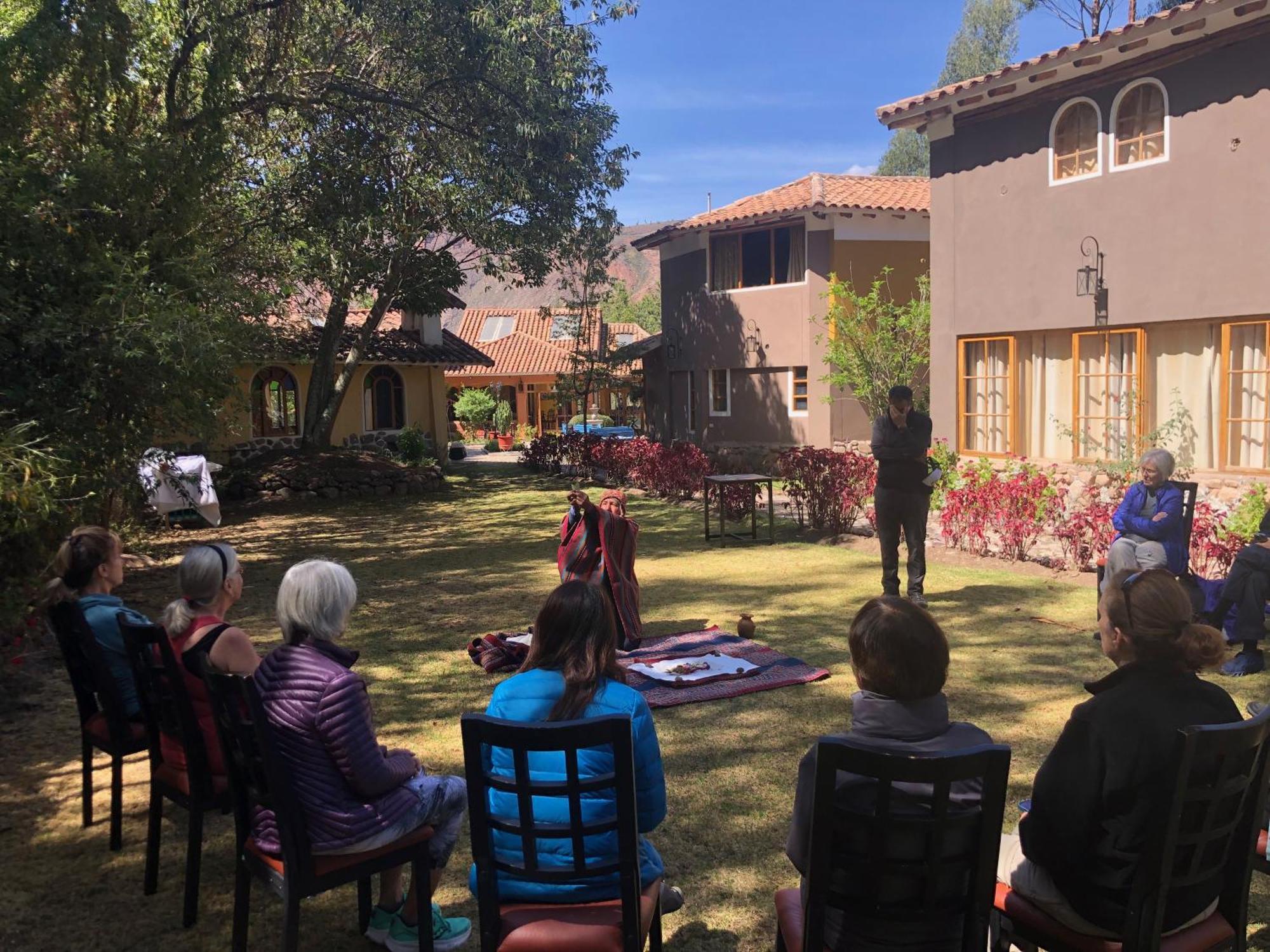 Hotel Pisonay Pueblo Urubamba Exterior foto